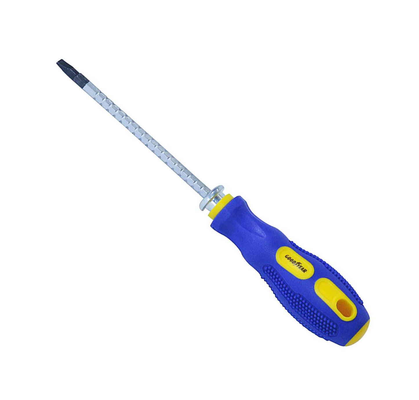 Goodyear Adjustable Screwdriver 2 In 1 with Hex Rod & Acupressure Comfortable Grip