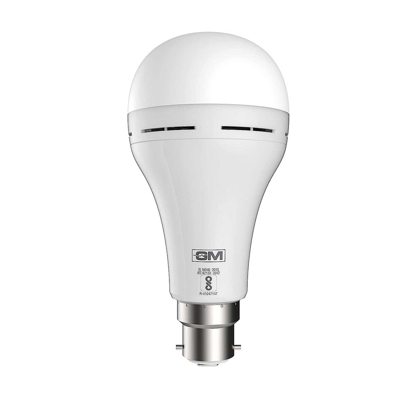 GM LED Lighting Evo Emergency Bulb B22-6500K-9W