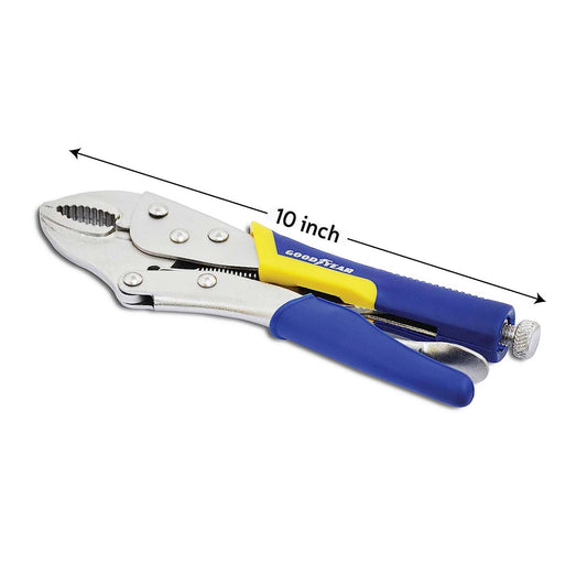 Goodyear Vice Grip Plier With Dual Colour Hand Grip 10" (250mm)