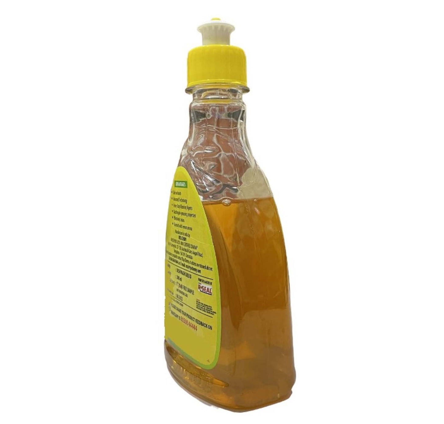 Zuckta Dish Wash Liquid With Lemon Fragrance - 250ml