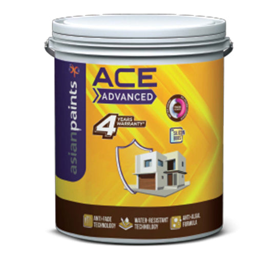 Asian Paints Ace Advance Emulsion Exterior Wall Paint - White