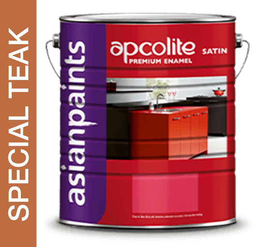 Asian Paints Apcolite Satin Premium Enamel - Special Teak