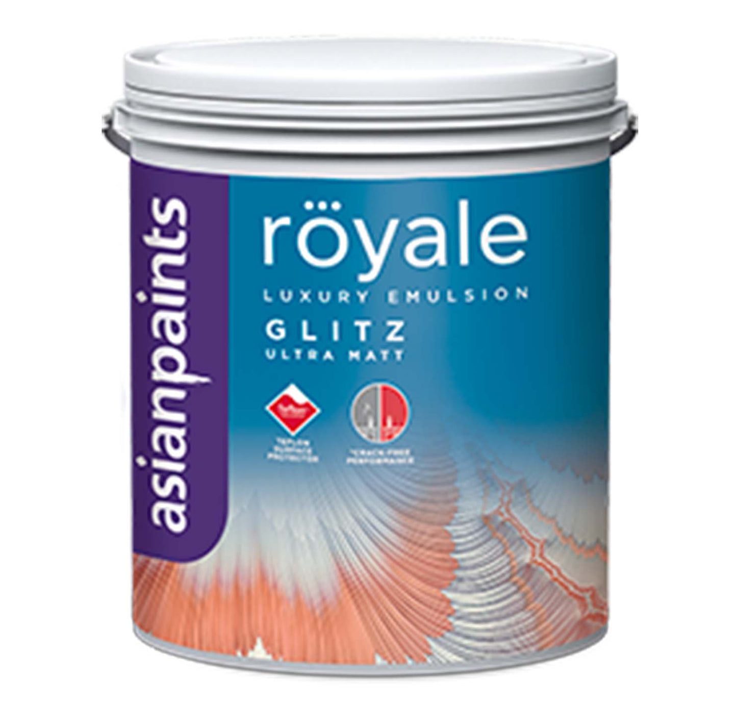 Asian Paints Royale Ultra Matt Glitz Luxury Emulsion Interior Wall Paint - White