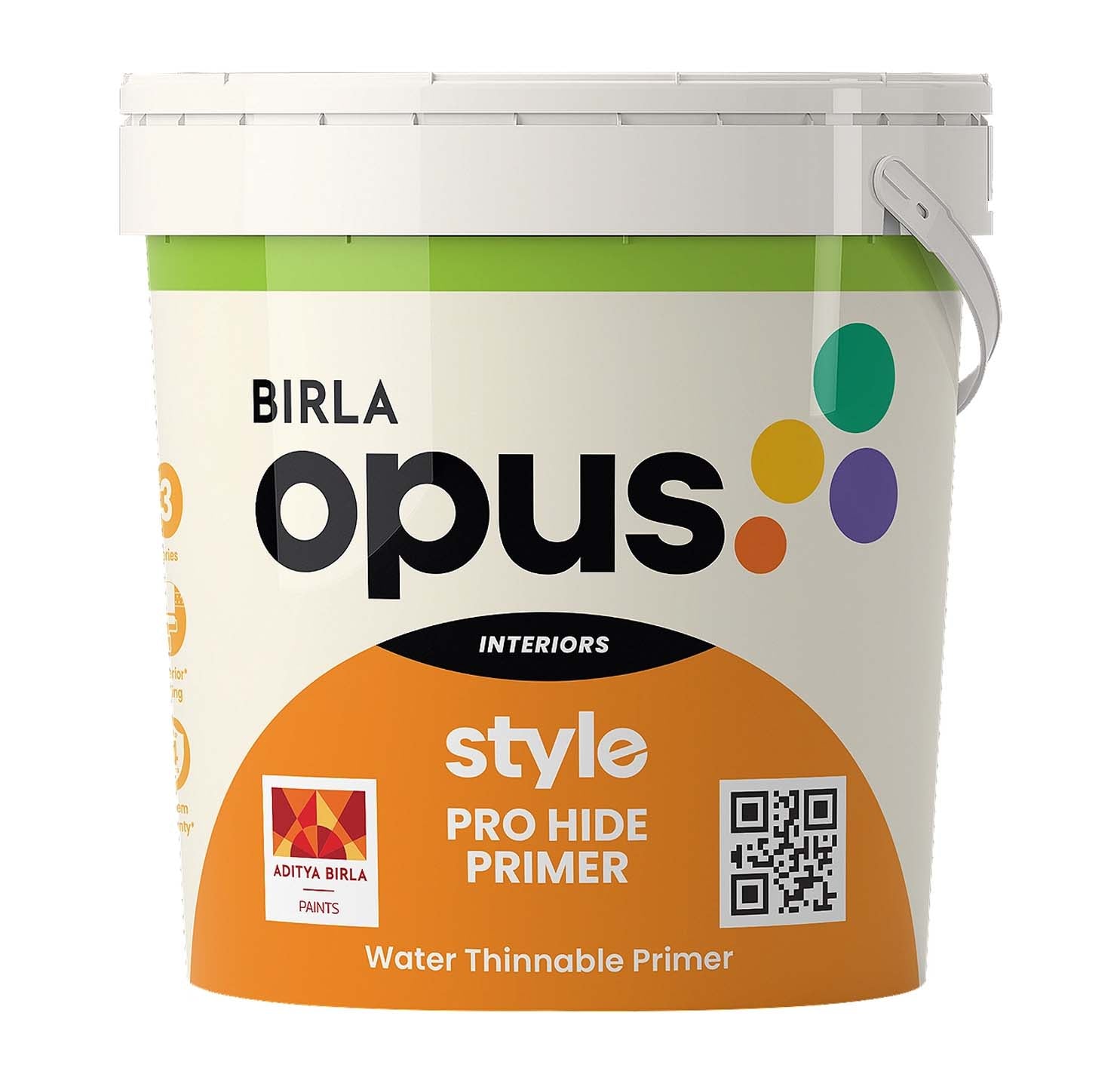 Birla Opus Paint Style Pro Hide Primer Interior - White