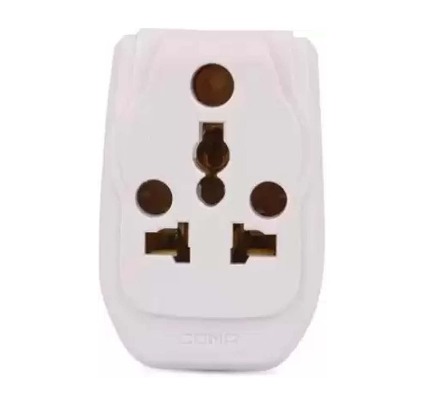 Cona Hugo International 3 Pin Multi Plug Adapter 6A-10A