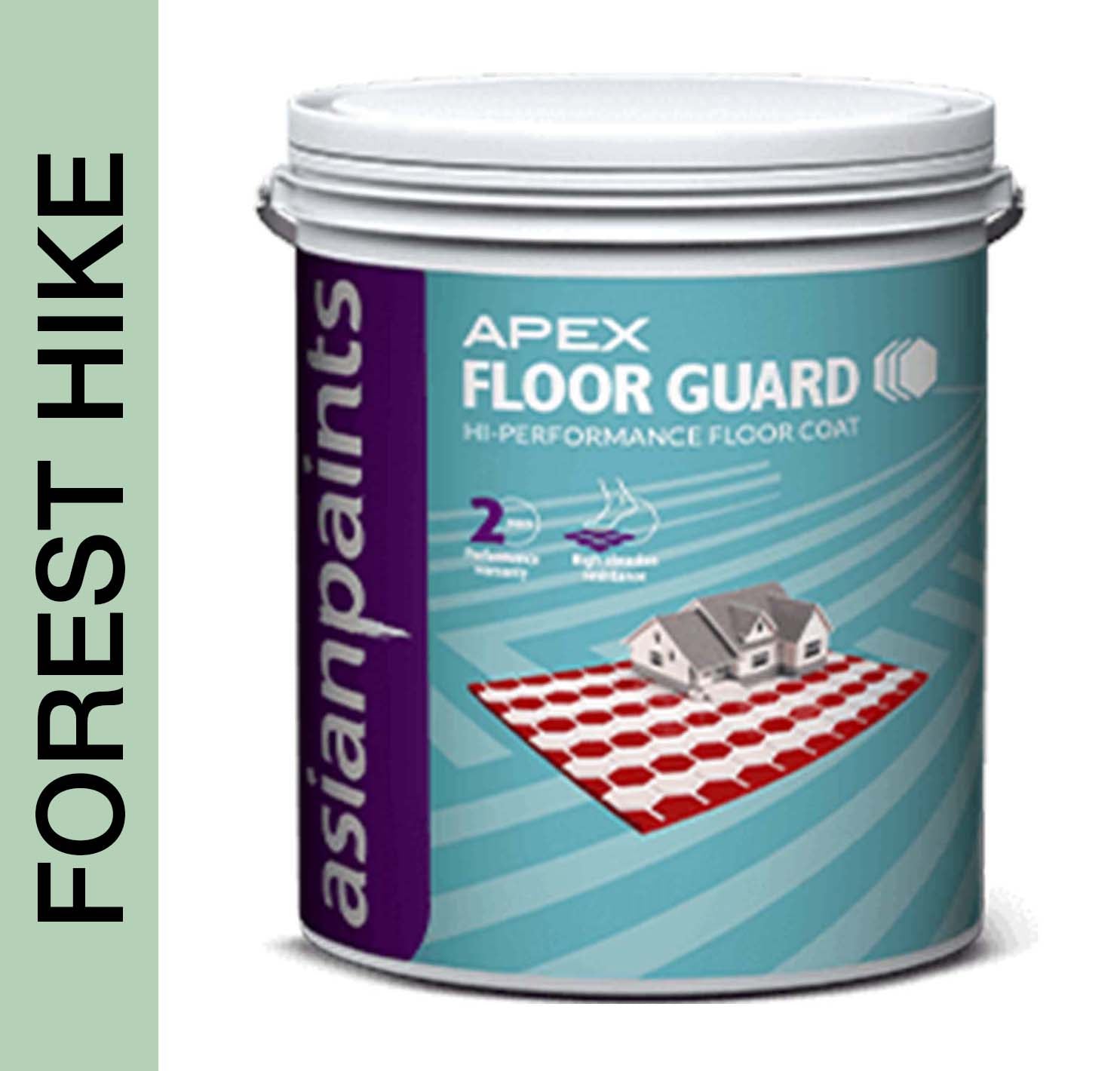 Asian Paints Apex Floor Guard - Forest Hike