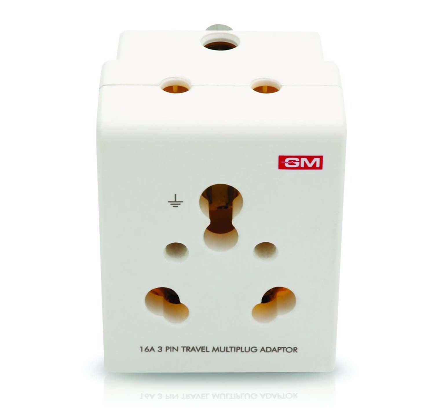 GM 16 AMP 3 Pin Multi Plug Adapter 3050