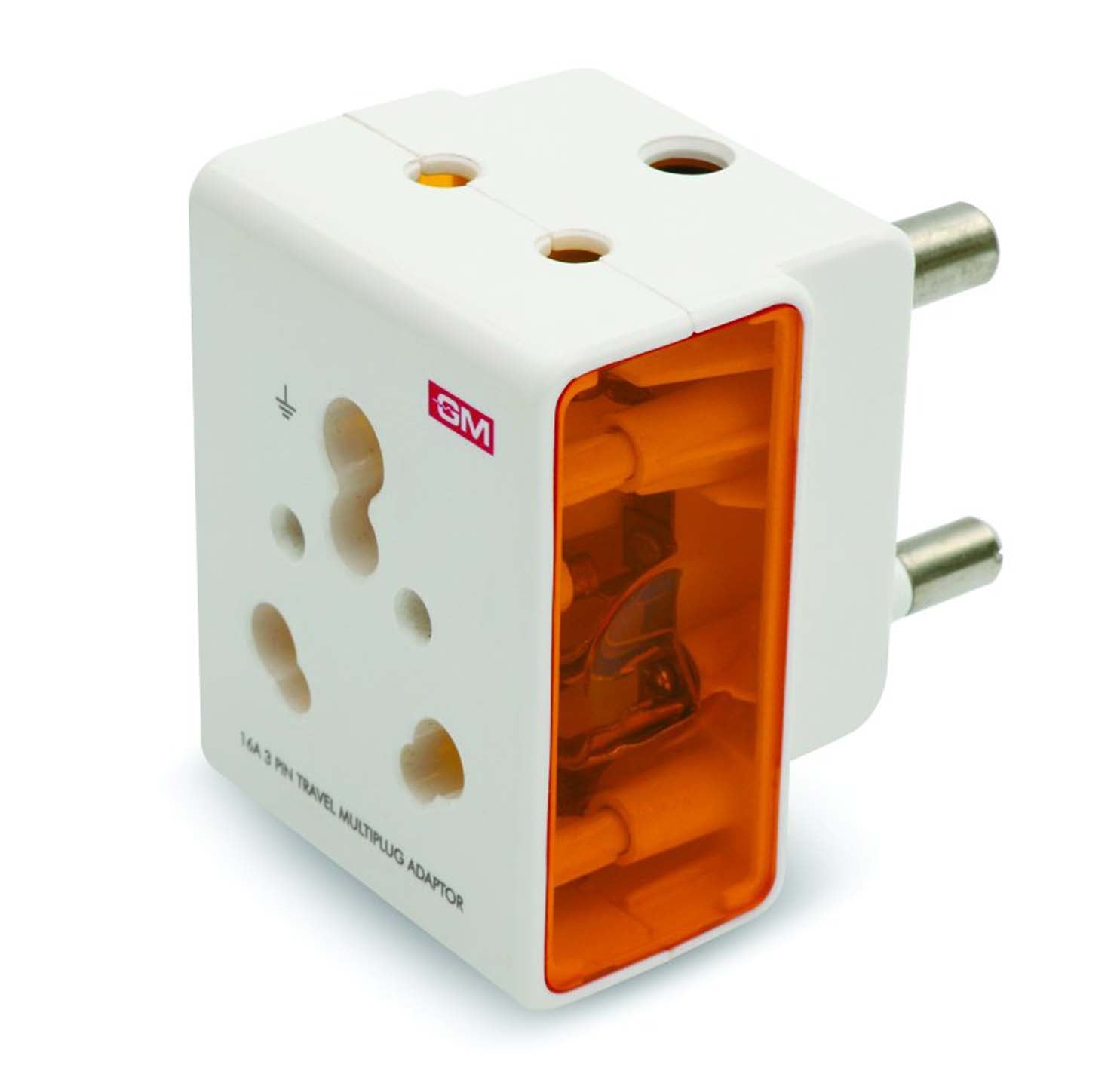 GM 16 AMP 3 Pin Multi Plug Adapter 3050