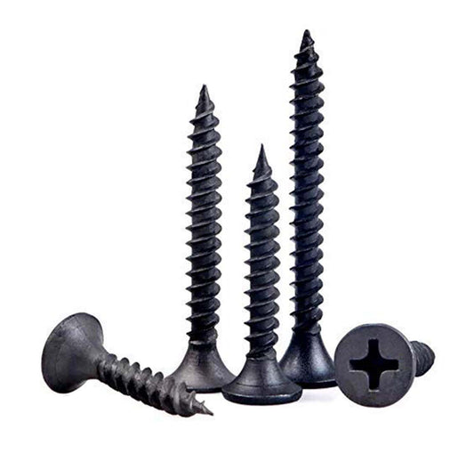 Nakoda Drywall Screws Bugle Head Philips Fine Thread Black Phosphated - 3.5mm x 16mm