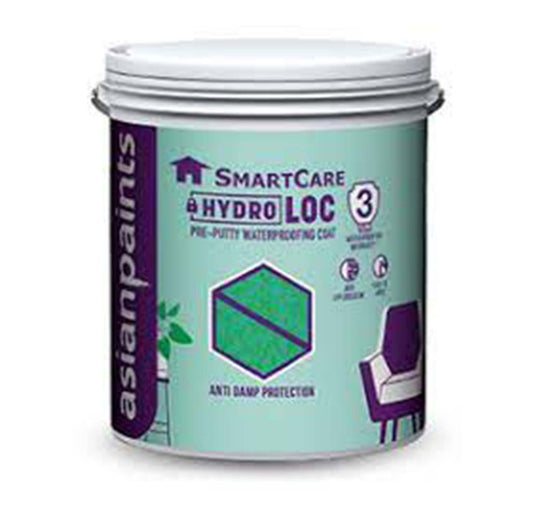 Asian Paints SmartCare Hydro Loc Extreme Pre-Putty Waterproofing Coat - Clear