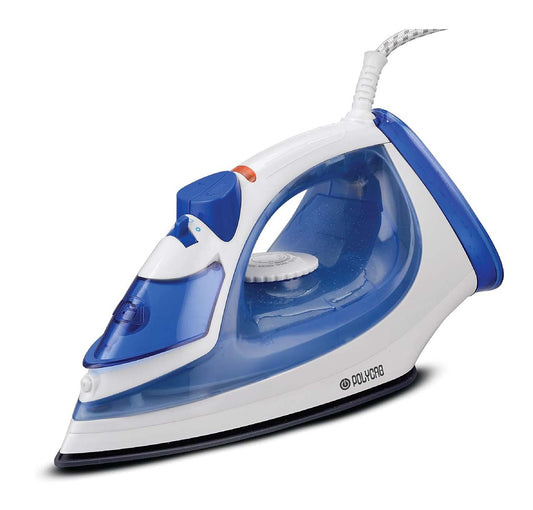 Polycab Stunner Si-03 Steam Iron Box with Teflon Non-Stick Coating - 1600W