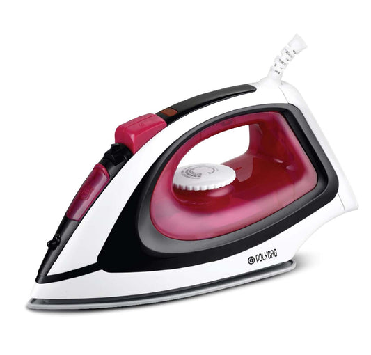 Polycab Stunner Si-02 with Steamer & Non-Stick Coating Iron - 1600W