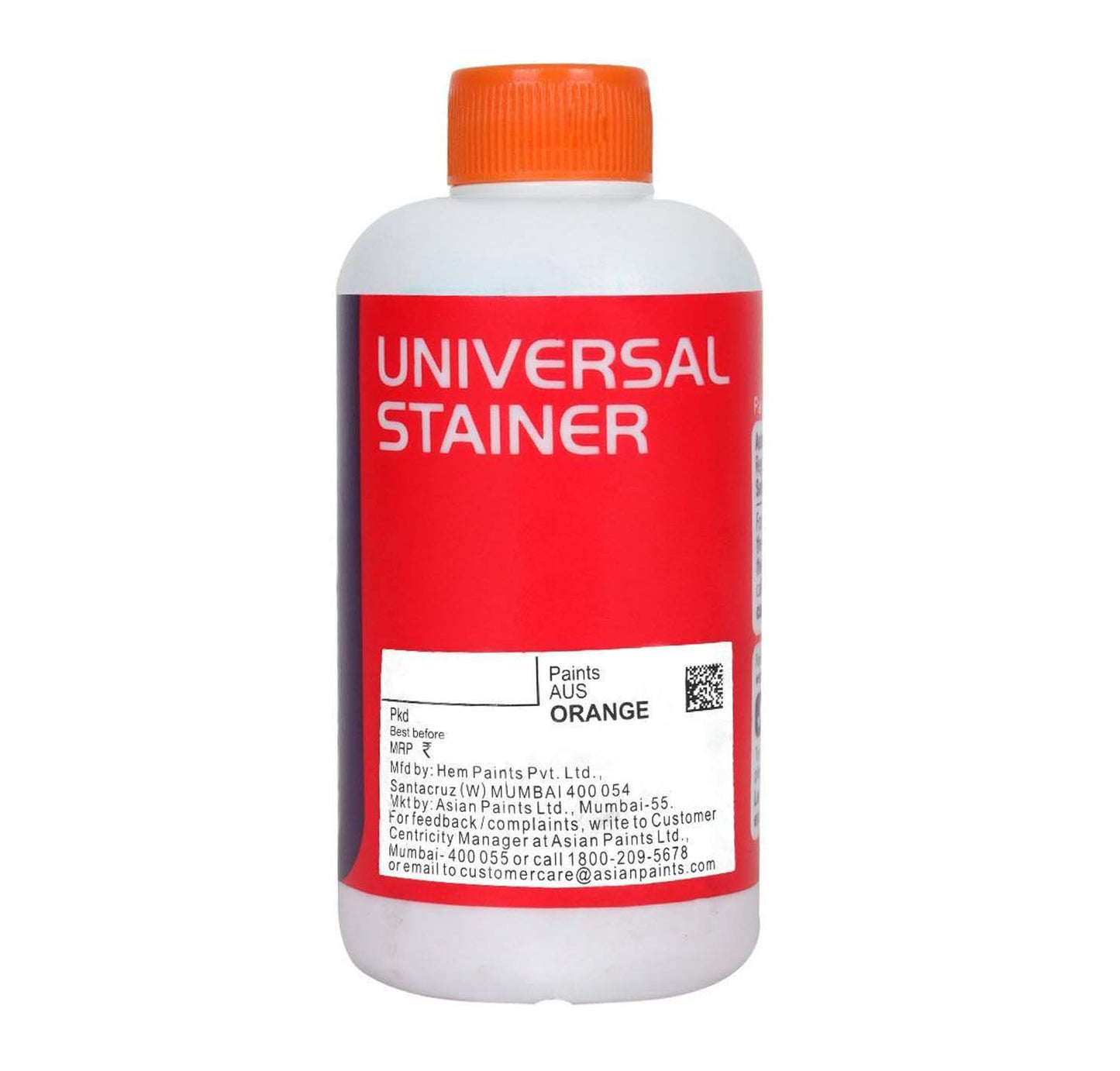 Asian Paints Universal Stainer for Emulsion And Enamel Paints - Orange