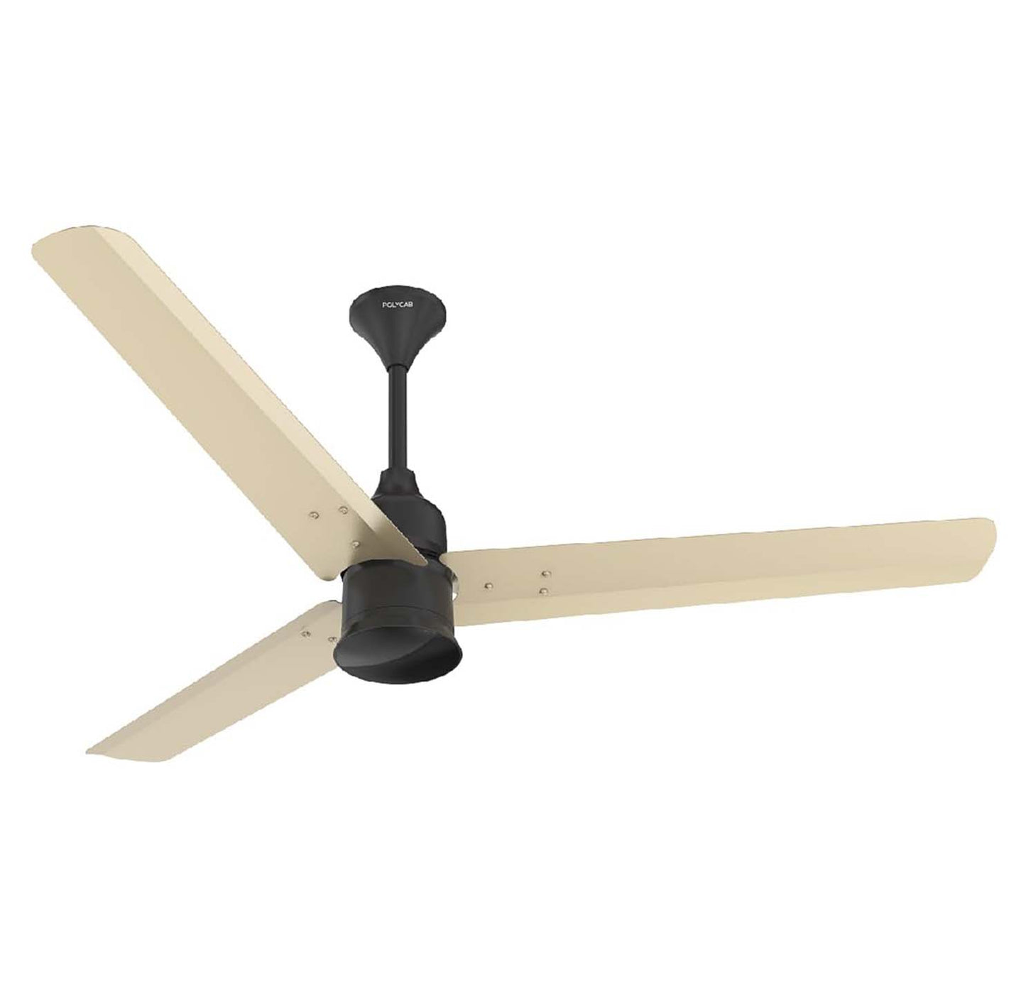 Polycab Silenco Advance BLDC Mini Ceiling Fan With 5 Star Rated - 1200mm - Pearl Beige
