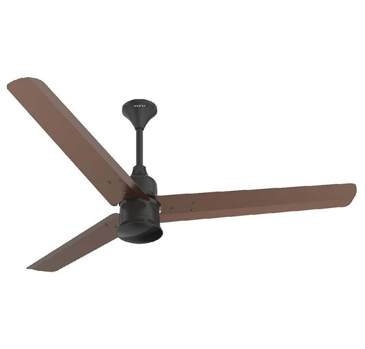 Polycab Silenco Advance BLDC Mini Ceiling Fan With 5 Star Rated - 1200mm - Pearl Brown