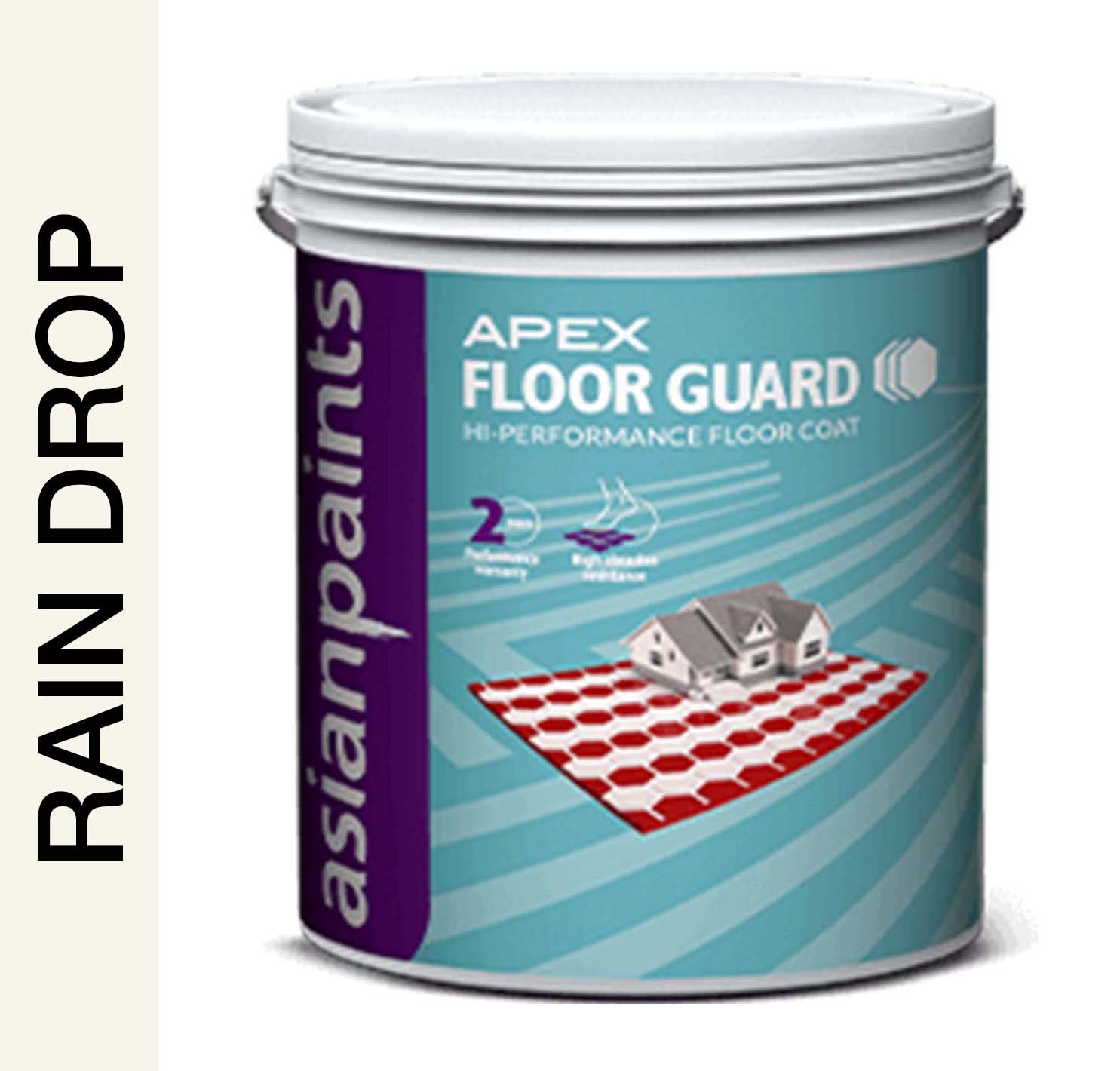 Asian Paints Apex Floor Guard - Rain Drop – Badari Hardware