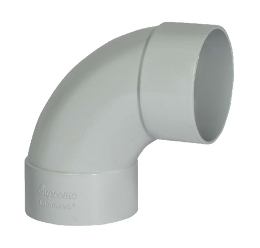 Supreme PVC Pipe Fitting Swept Bend - Pasted Type