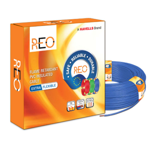 Havells Reo PVC Insulated Cable - Blue