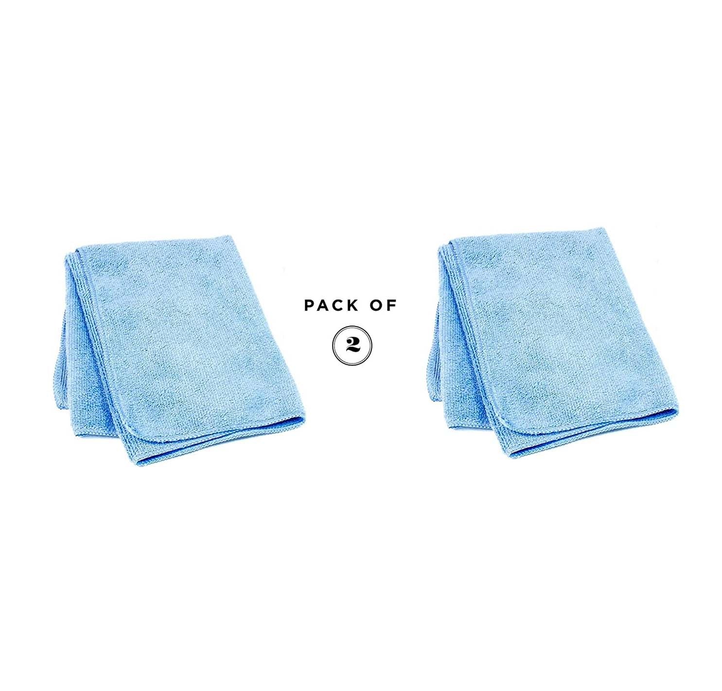 Carszini Microfiber Cloth Pack Of 2 - 400 GSM