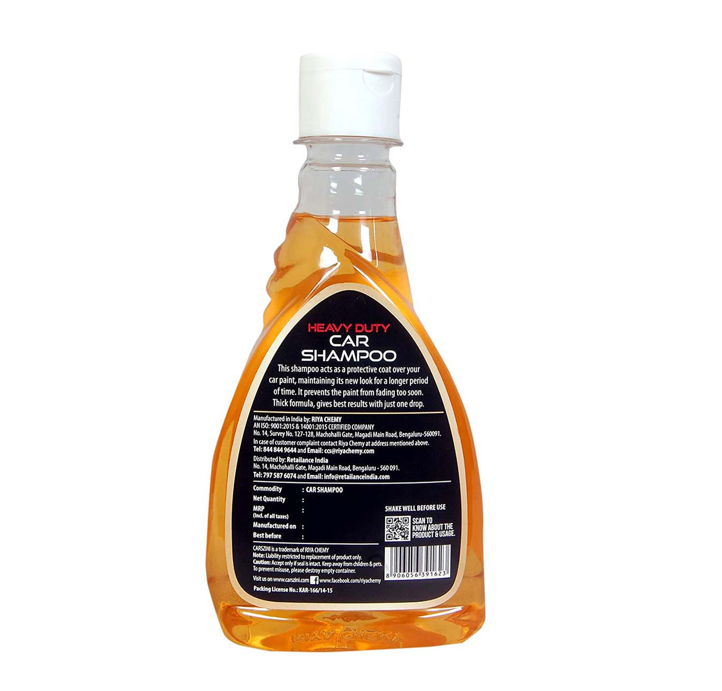 Carszini Heavy Duty Car Shampoo - 330ml