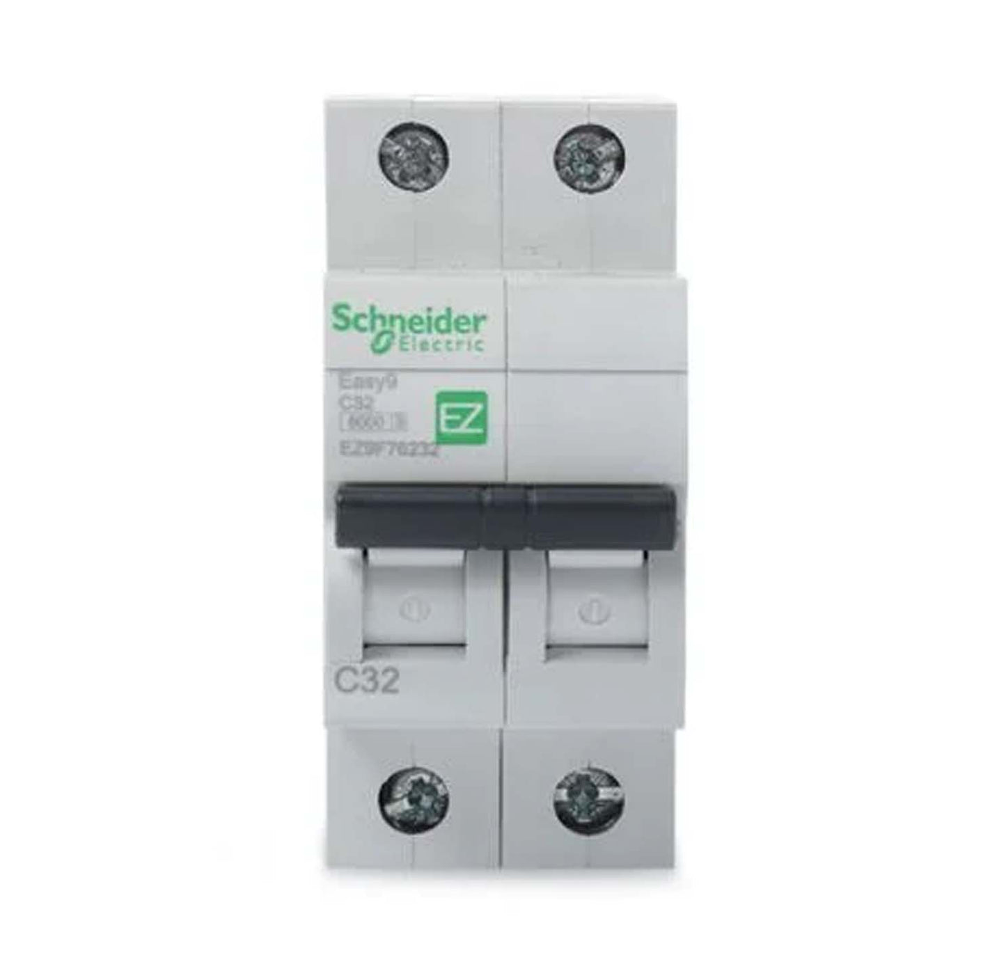 Schneider Electric Easy 9 Double Pole MCB - 6kA