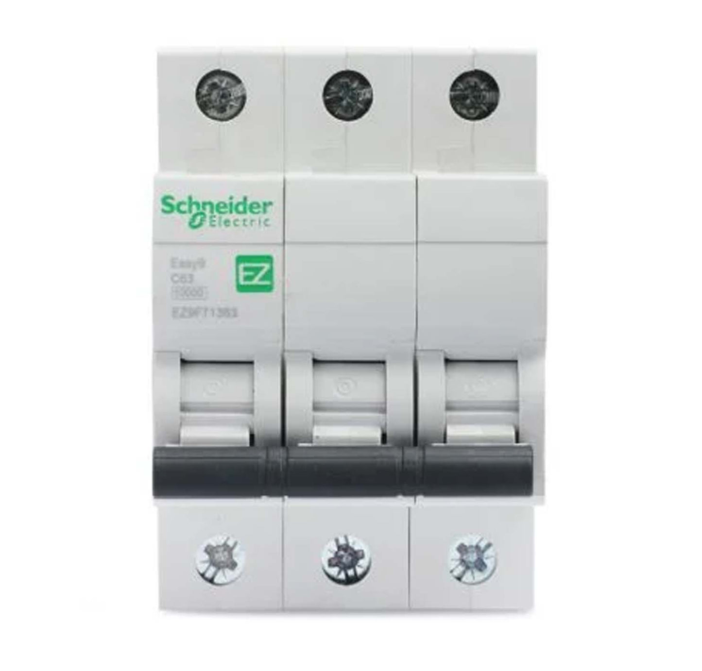 Schneider Electric Easy 9 Three Pole MCB - 6kA