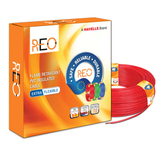 Havells Reo PVC Insulated Cable - Red