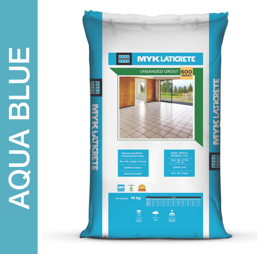 Myk Laticrete 600 Series Tile Joint Grout Powder Adhesive 1kg (Aqua Blue)