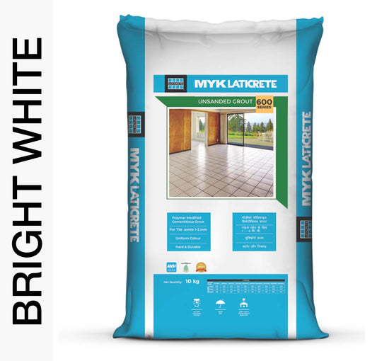 Myk Laticrete 600 Series Tile Joint Grout Powder Adhesive 1kg (Bright White)