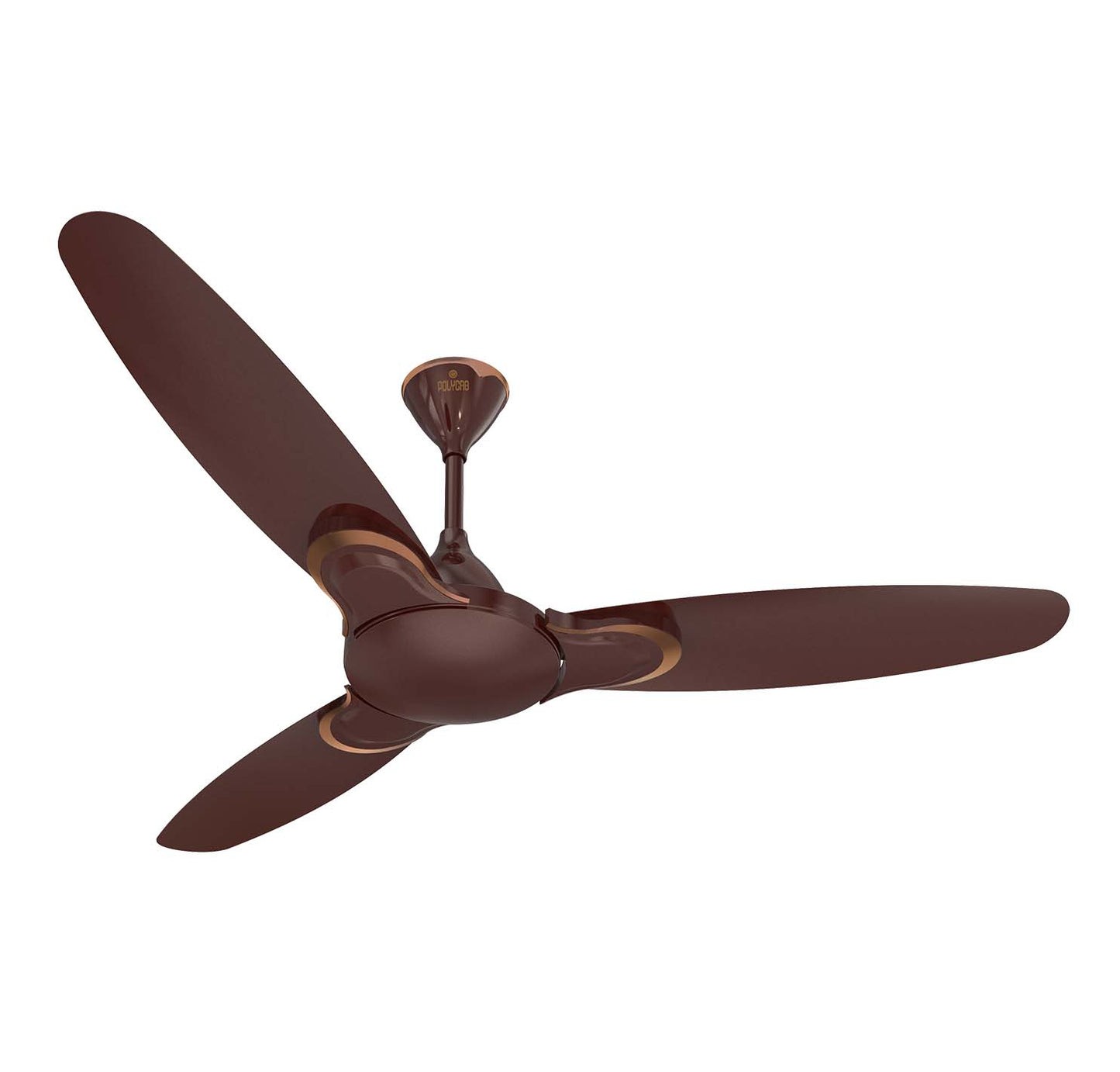 Polycab Vital Petal Ceiling Fan Designer Series - Espresso Brown