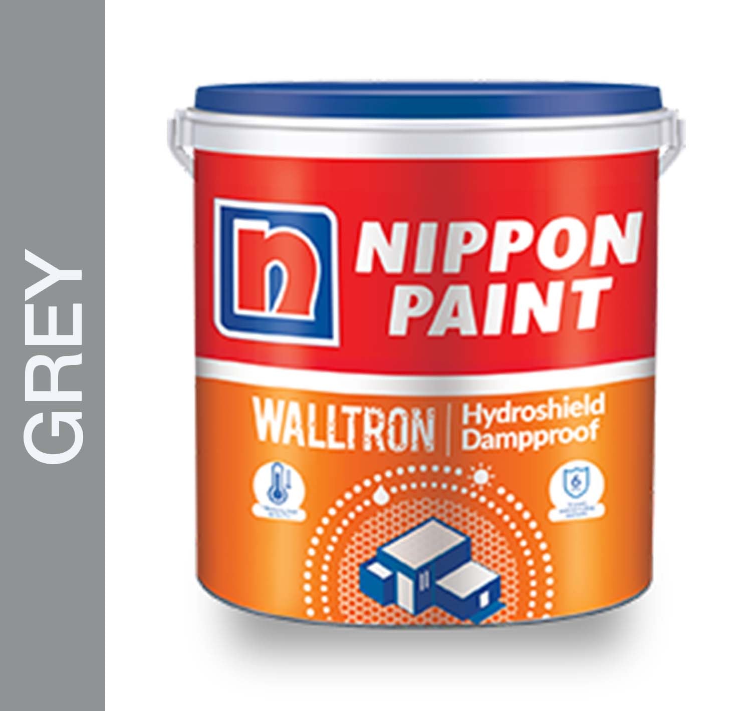 Nippon Paint Walltron Hydroshield Dampproof  - Grey Basecoat