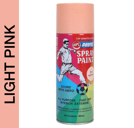 Abro Spray Paint Light Pink 400ml