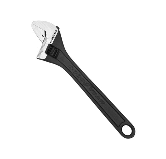 Goodyear Adjustable Wrench With Black Phosphate Finish