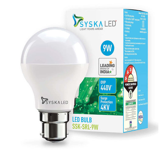 Syska LED Bulb SSK-SRL-B22-9W