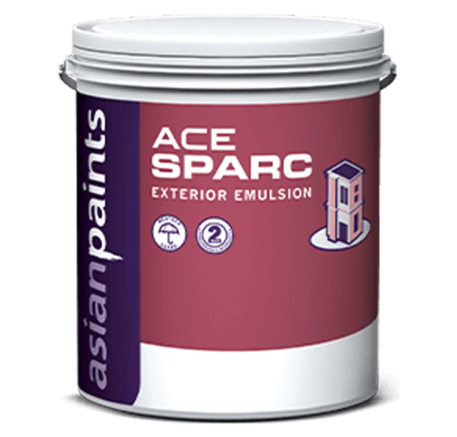 Asian Paints Ace Sparc Exterior Emulsion - White