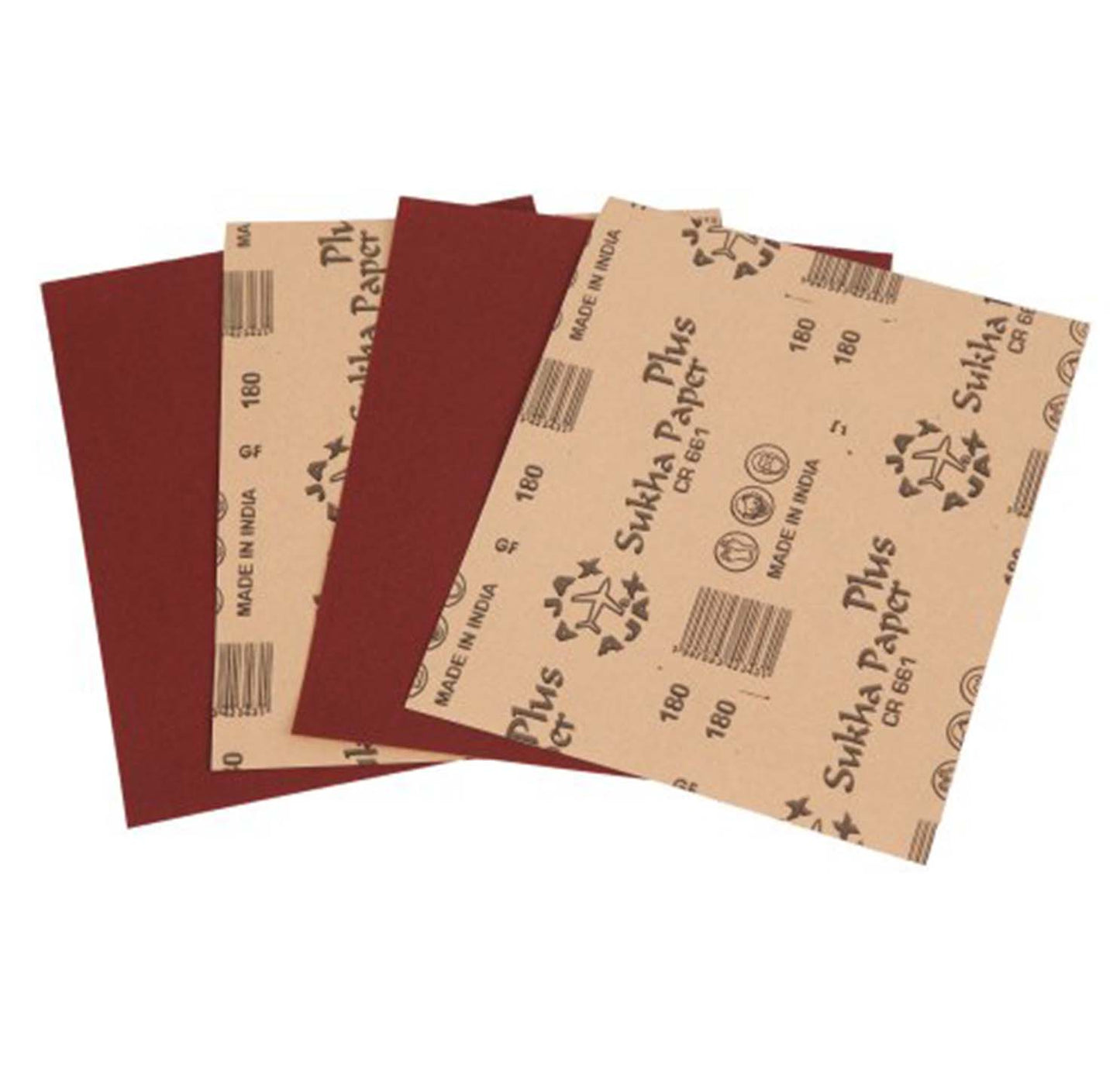 Ajax Plus Sukha Sandpaper - Pack Of 5 Sheets