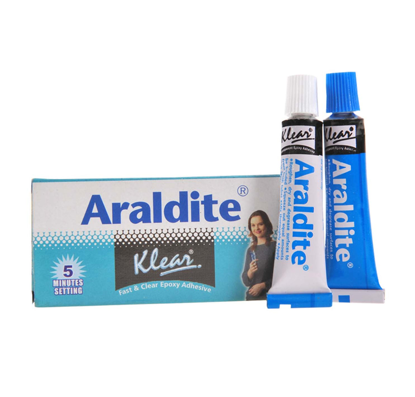 Araldite Klear Fast & Clear Epoxy Adhesive - 5 Minutes Setting