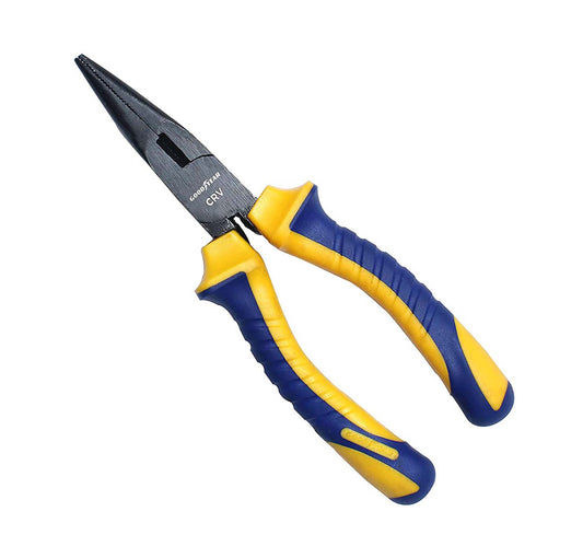 Goodyear Long Nose Plier Dual Colour 6" (150mm)