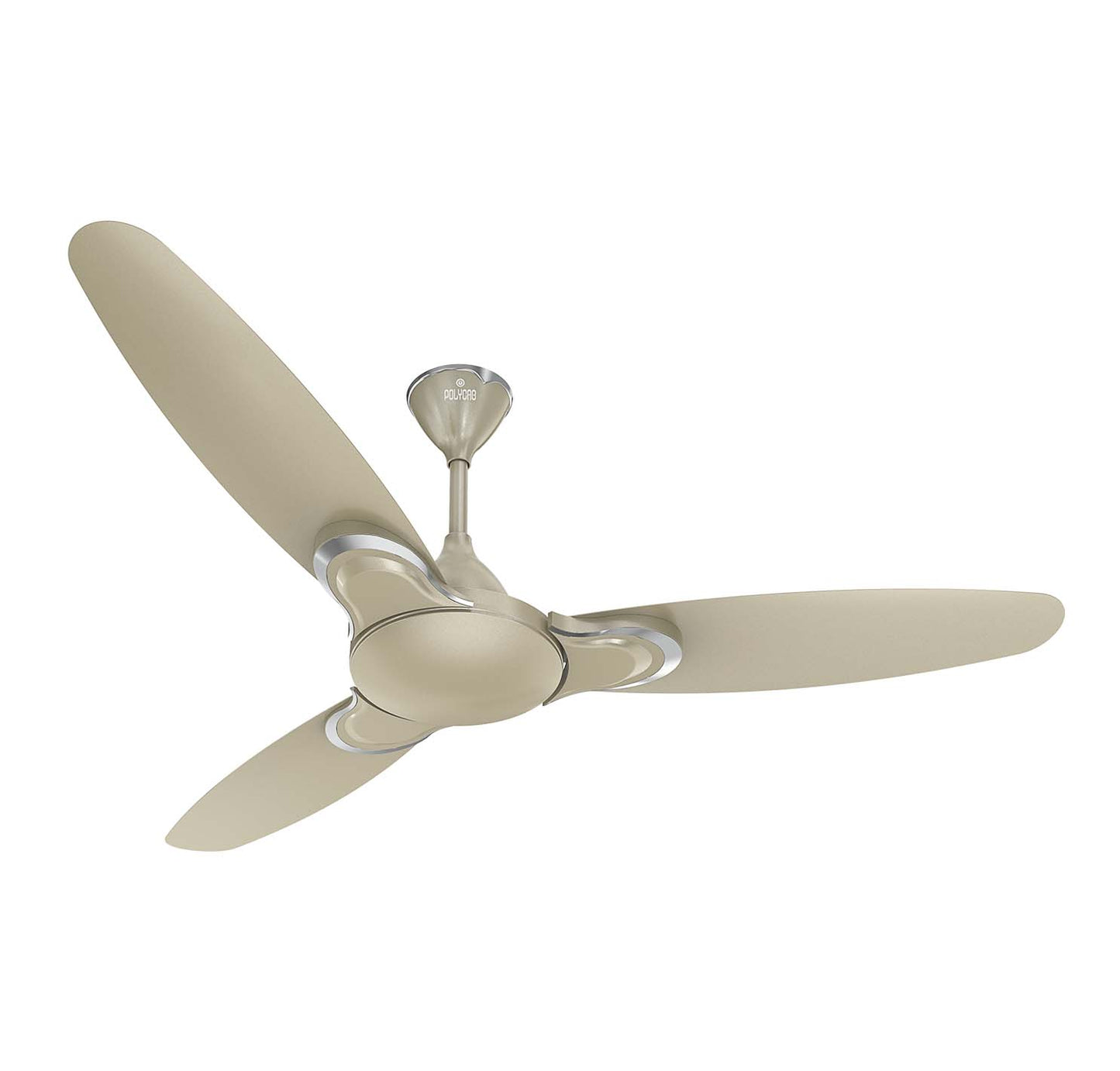 Polycab Vital Petal Ceiling Fan Designer Series - Metallic Green Orchid