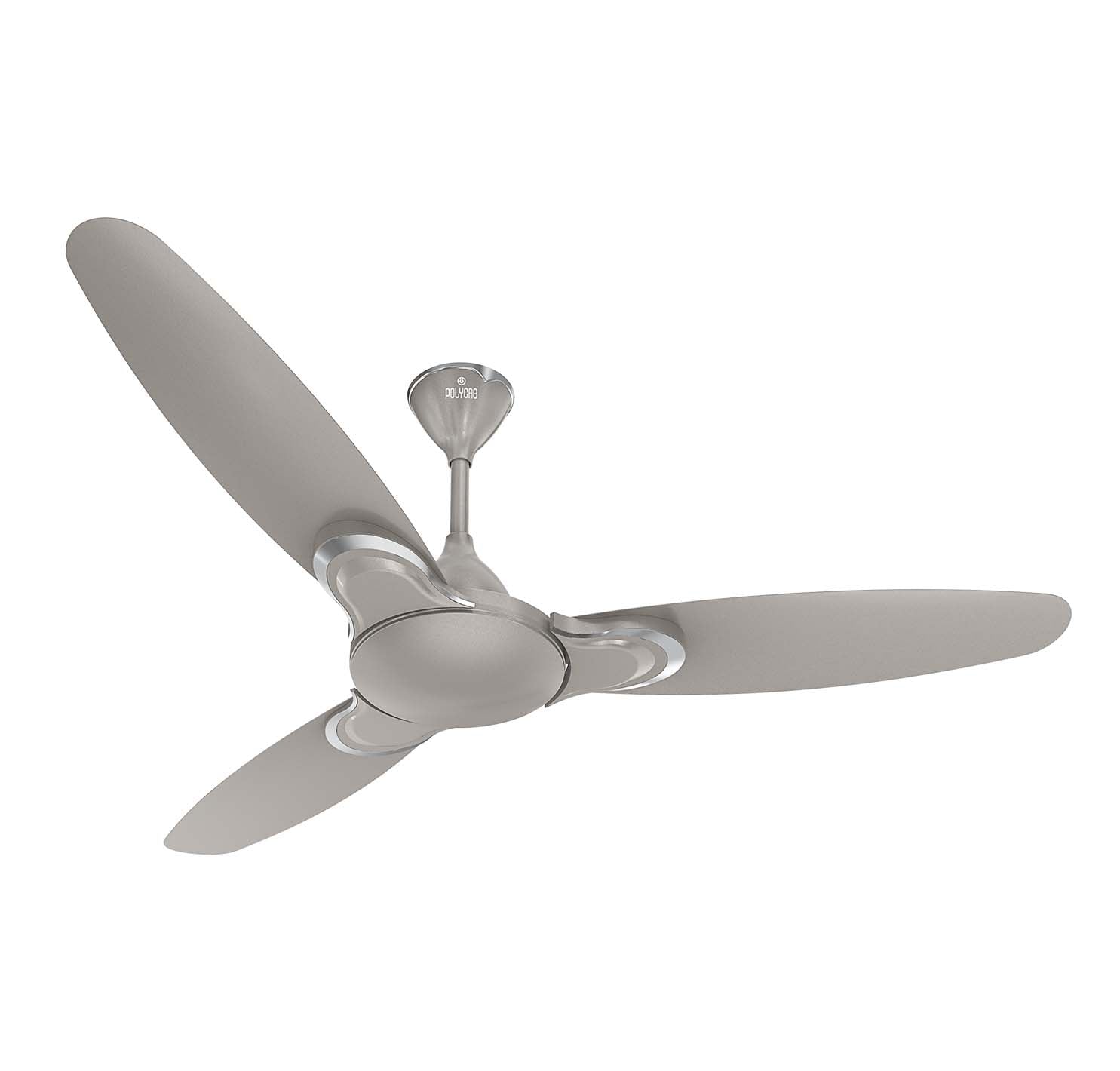 Polycab Vital Petal Ceiling Fan Designer Series - Metallic Grey