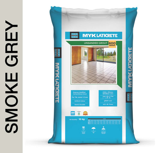 Myk Laticrete 600 Series Tile Joint Grout Powder Adhesive 1kg (Smoke Grey)