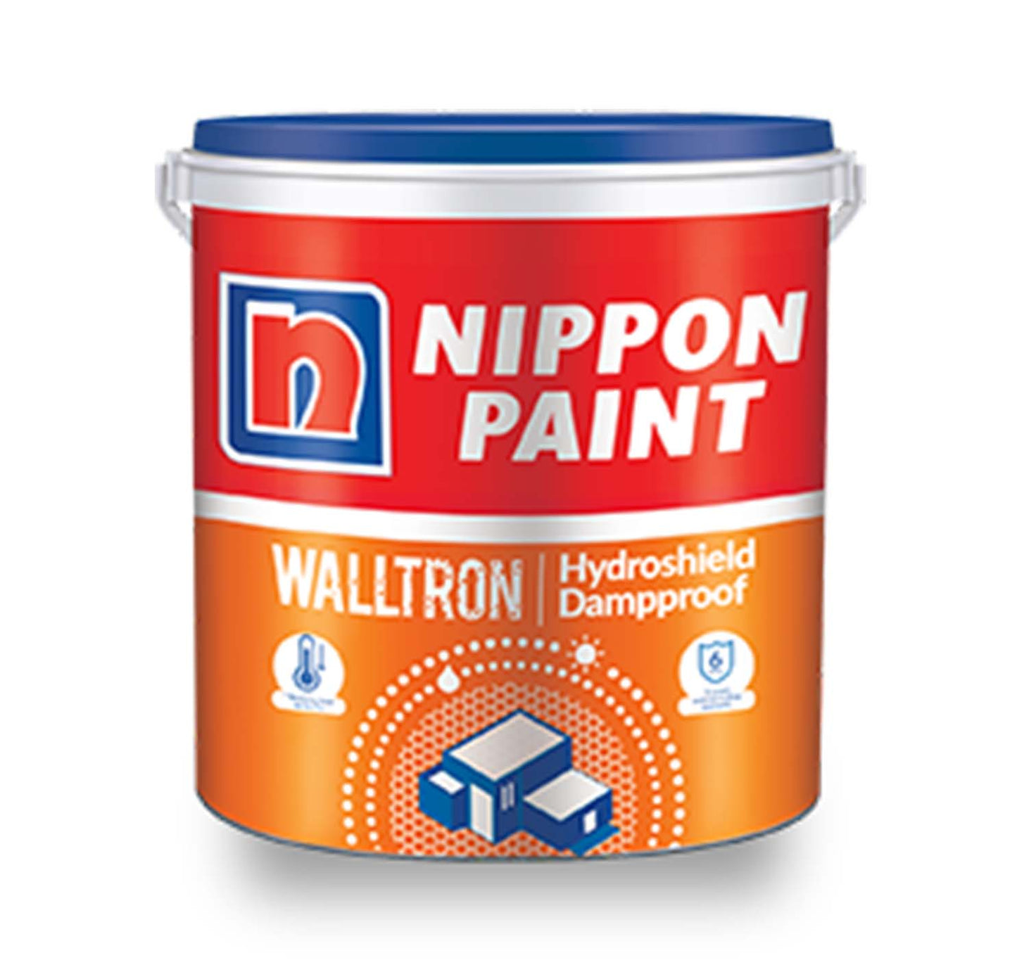 Nippon Paint Walltron Hydroshield Dampproof  - White Basecoat